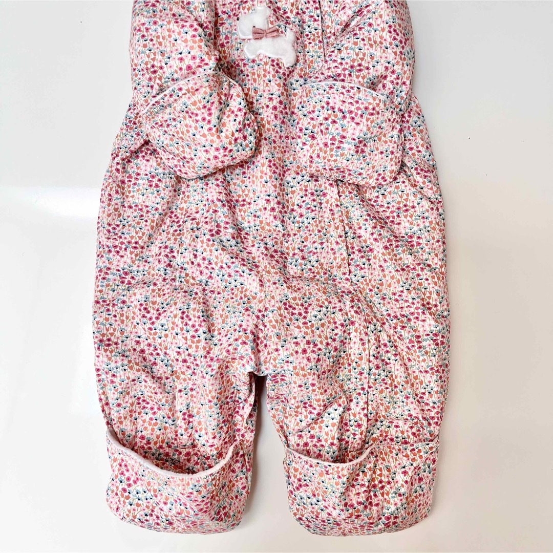 familiar - familiar ❁ ジャンプスーツ リバティ ピンク 小花柄