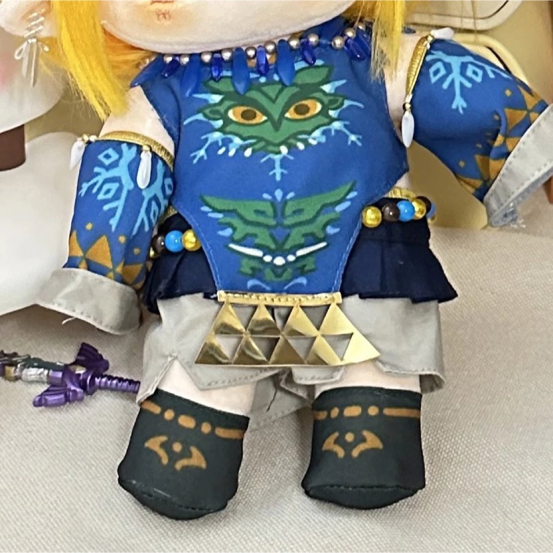 ゼルダの伝説 20cm ぬいぐるみ服 吹雪装備の通販 by 柘榴ベア shop｜ラクマ