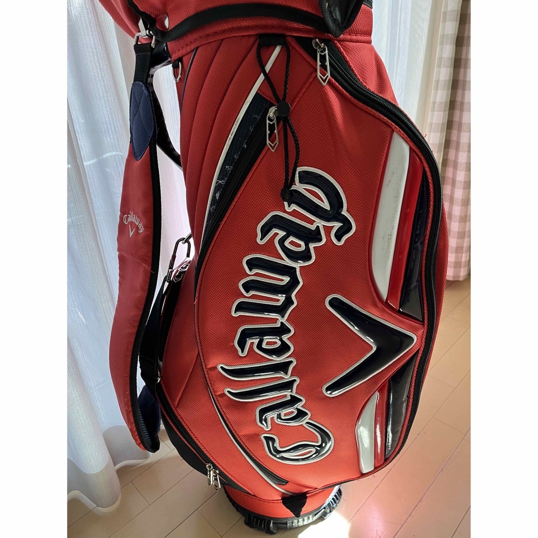 Callaway Golf - 専用＊キャロウェイ キャディバッグ 赤 usedの通販 by
