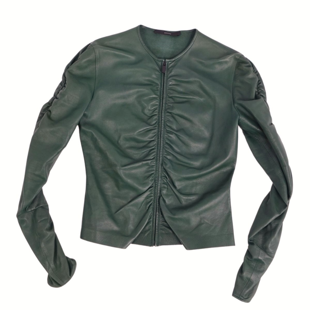 GUCCI - 美品 グッチ GUCCI ジャケット レザージャケット トムフォード