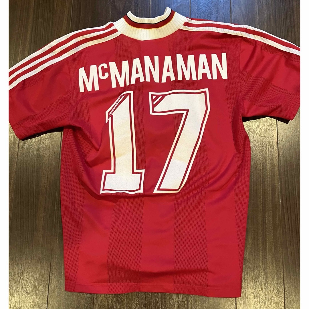 adidas - 95/96リバプール ホームユニフォーム マクマナマン Sサイズの