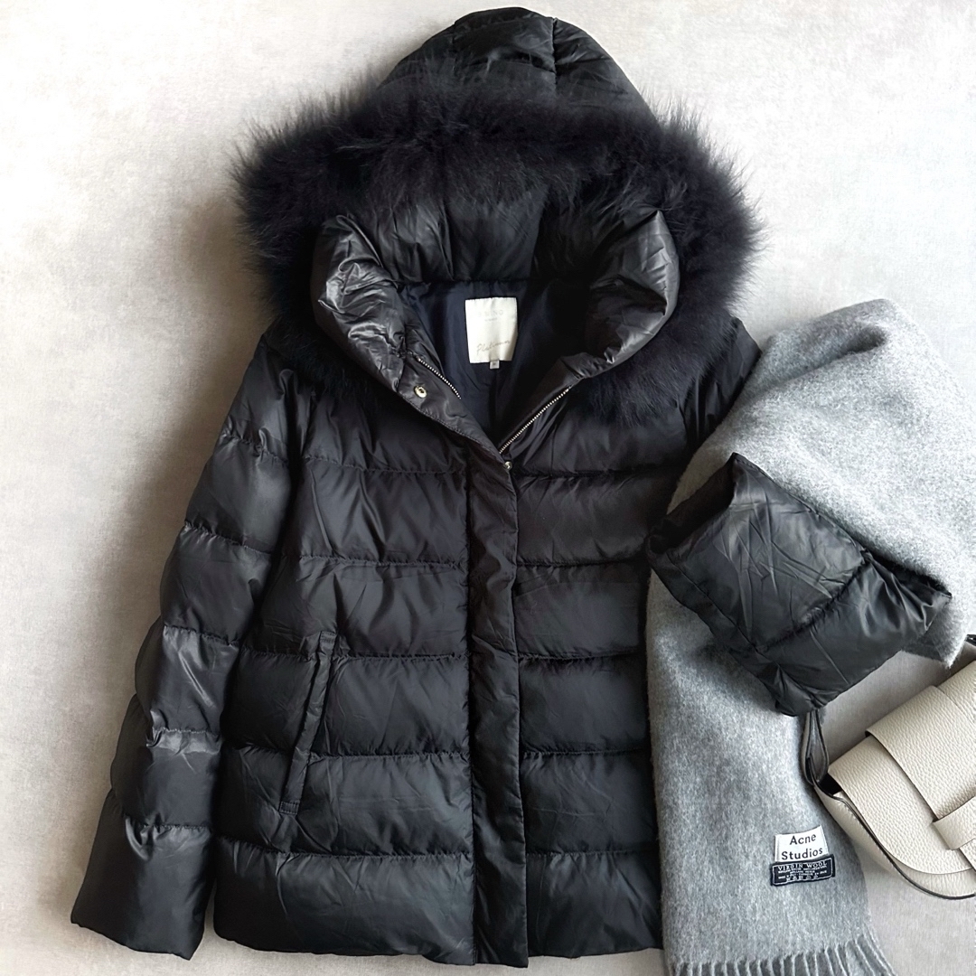 BEAMS - 美品△B:MING by BEAMS//ブルーFOXファー タフタショート