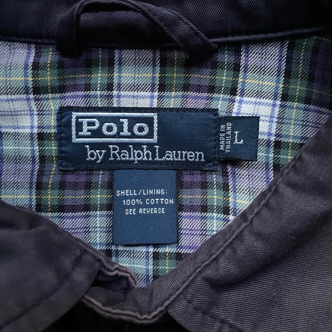 POLO RALPH LAUREN - 90s ラルフローレン スウィングトップブルゾン L