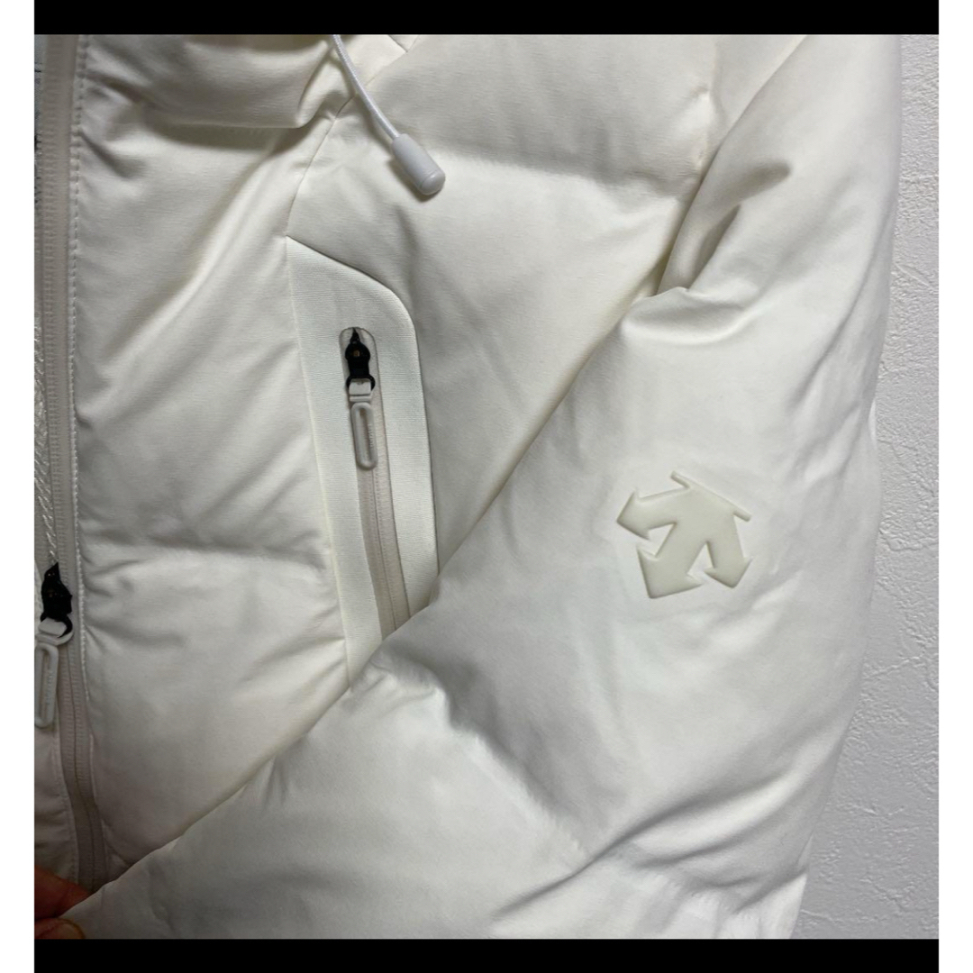DESCENTE ALLTERRAIN - 美品 S 白 水沢ダウン DESCENTE ALLTERRAINの