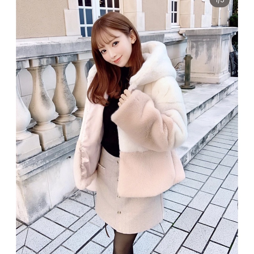 michellMacaron - ミシェルマカロン/ファーコートの通販 by S-aya*'s