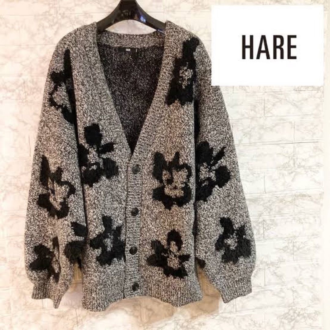 HARE - 山田涼介着用 hare ハレ フラワーモチーフ シャギー