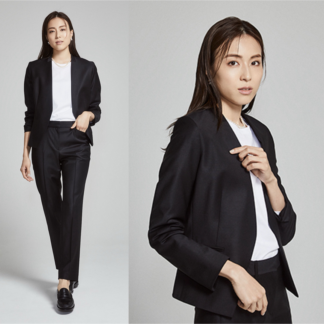 Theory luxe - theory luxe Executive 現行 セットアップ 38 黒の通販