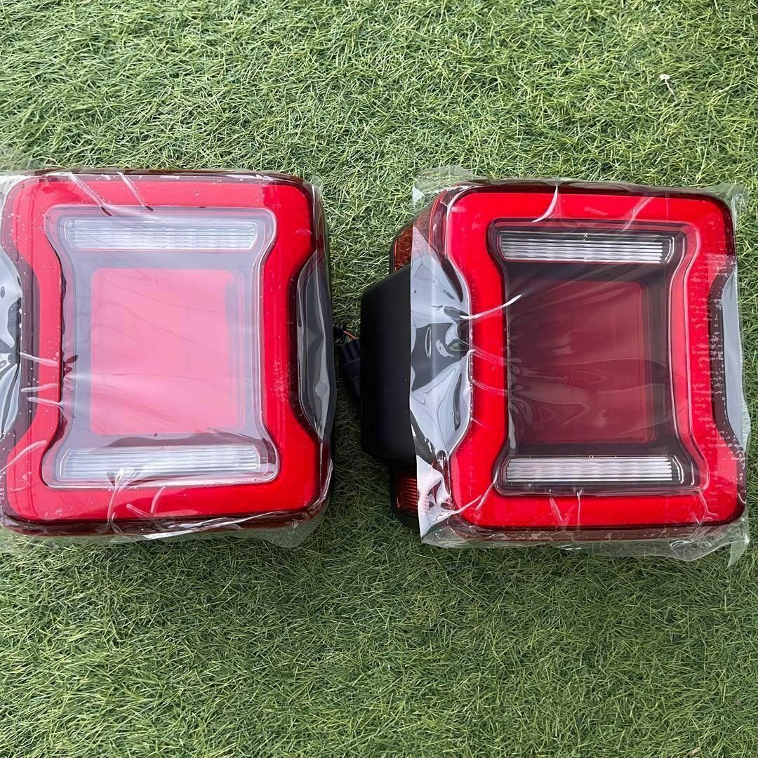 jeep ラングラーjk 用テールランプ LED JLタイプ赤の通販 by sasaki