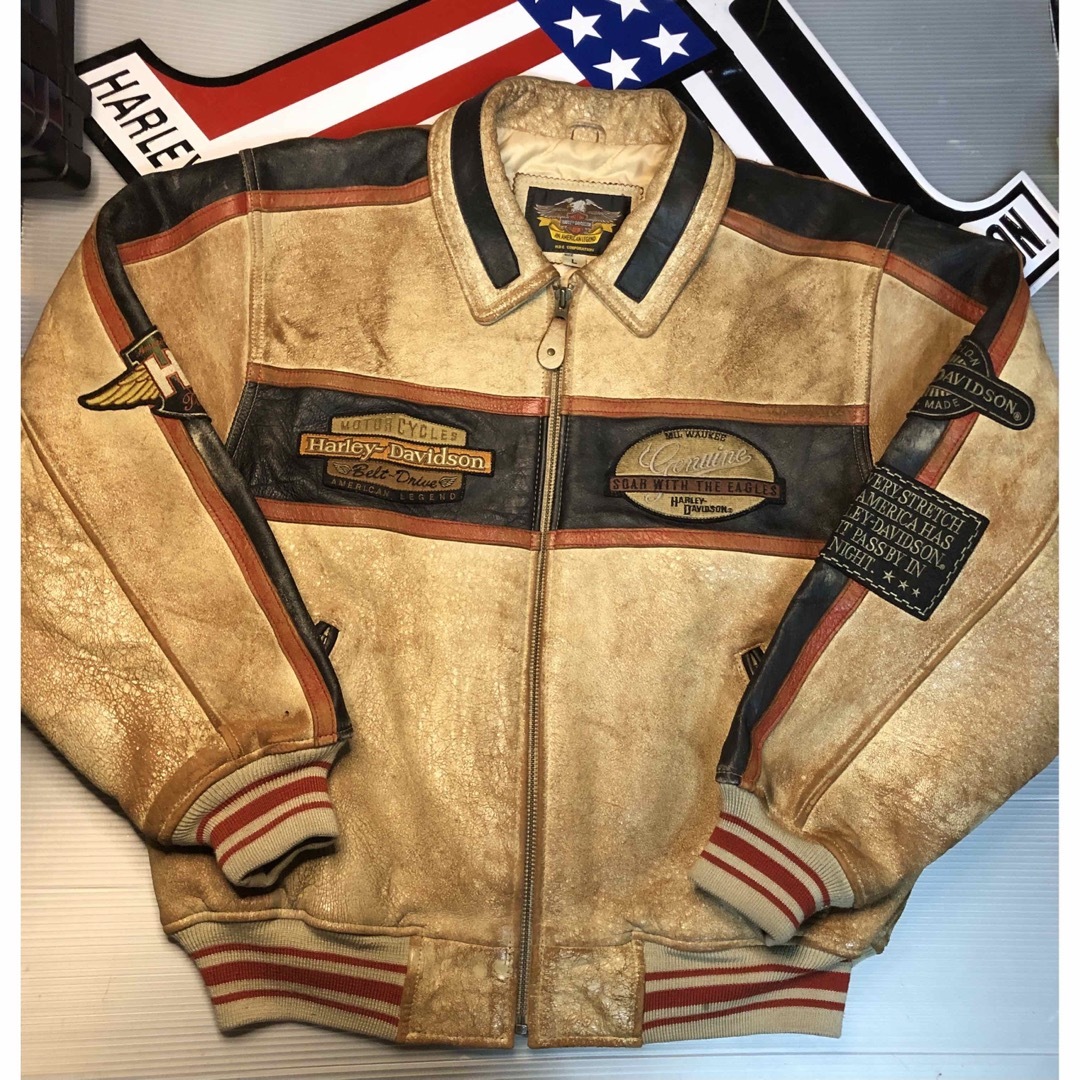 Harley Davidson - 【レアモデル！立体刺繍】ハーレーダビッドソン 本