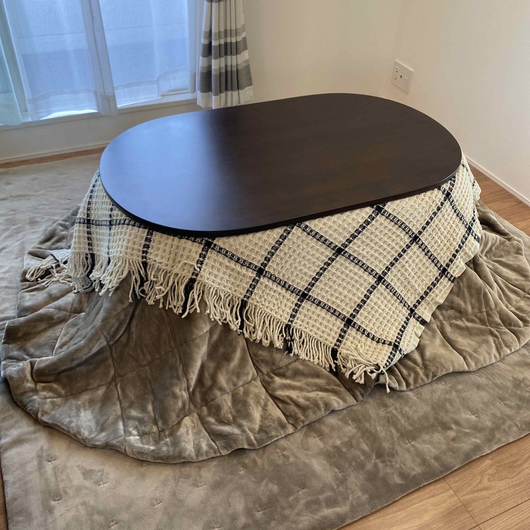 MUJI (無印良品) - 【ゆうな様専用】無印良品 こたつ120×72 布団セット