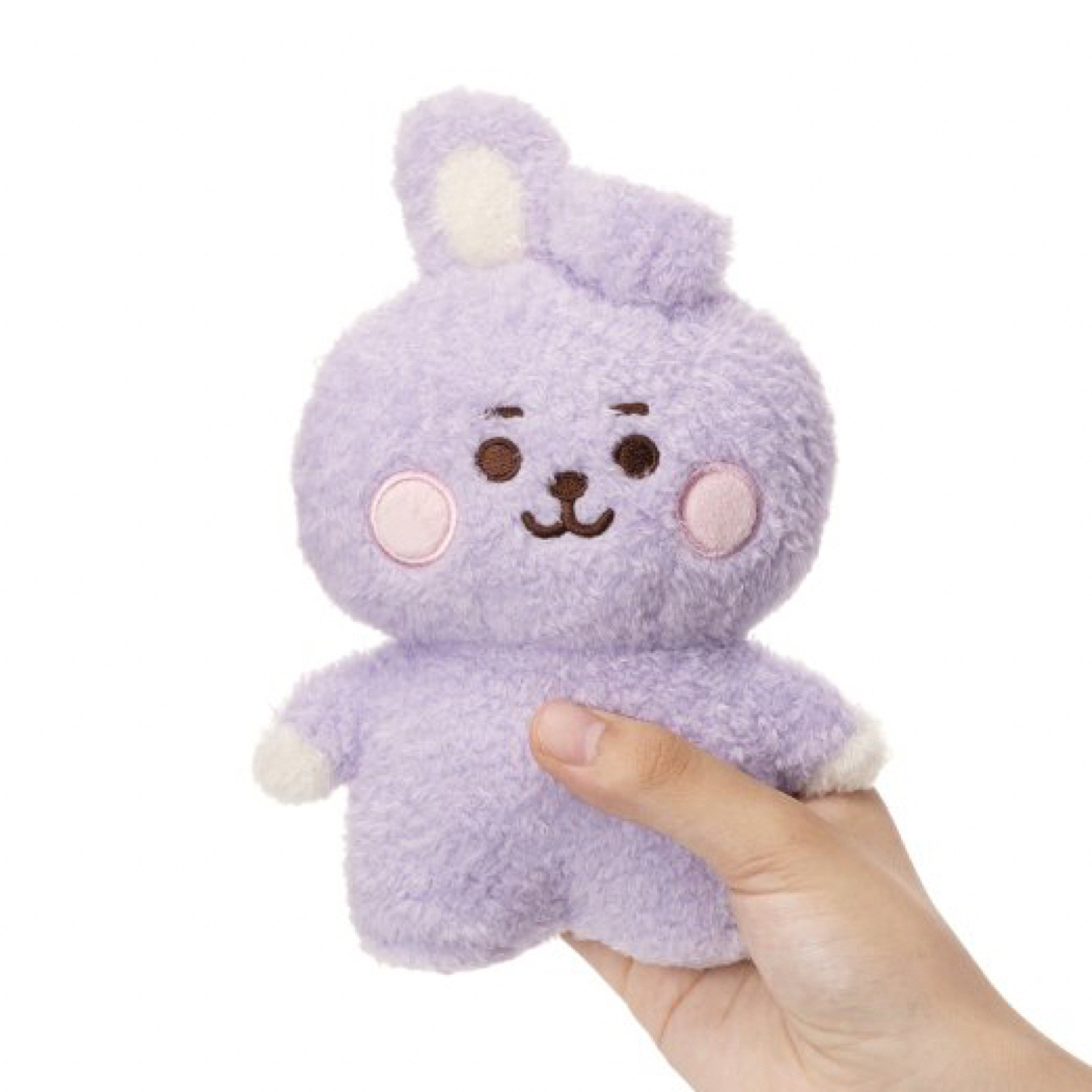 BT21 たっとん ベビー ぬいぐるみ パープル Sサイズ COOKY クッキーの