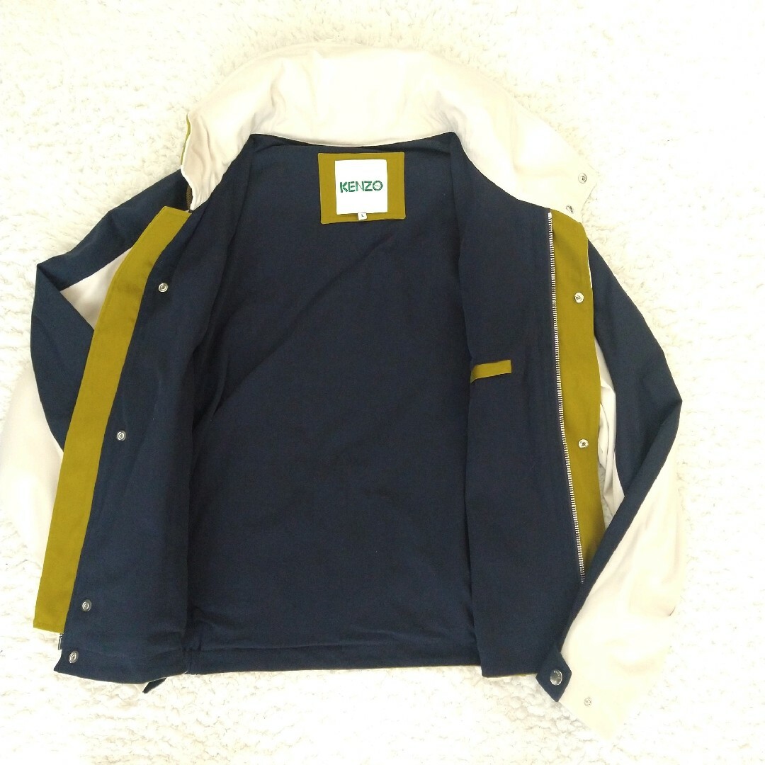 KENZO - 美品 KENZO カラーブロックコットンジャケット マルチカラー