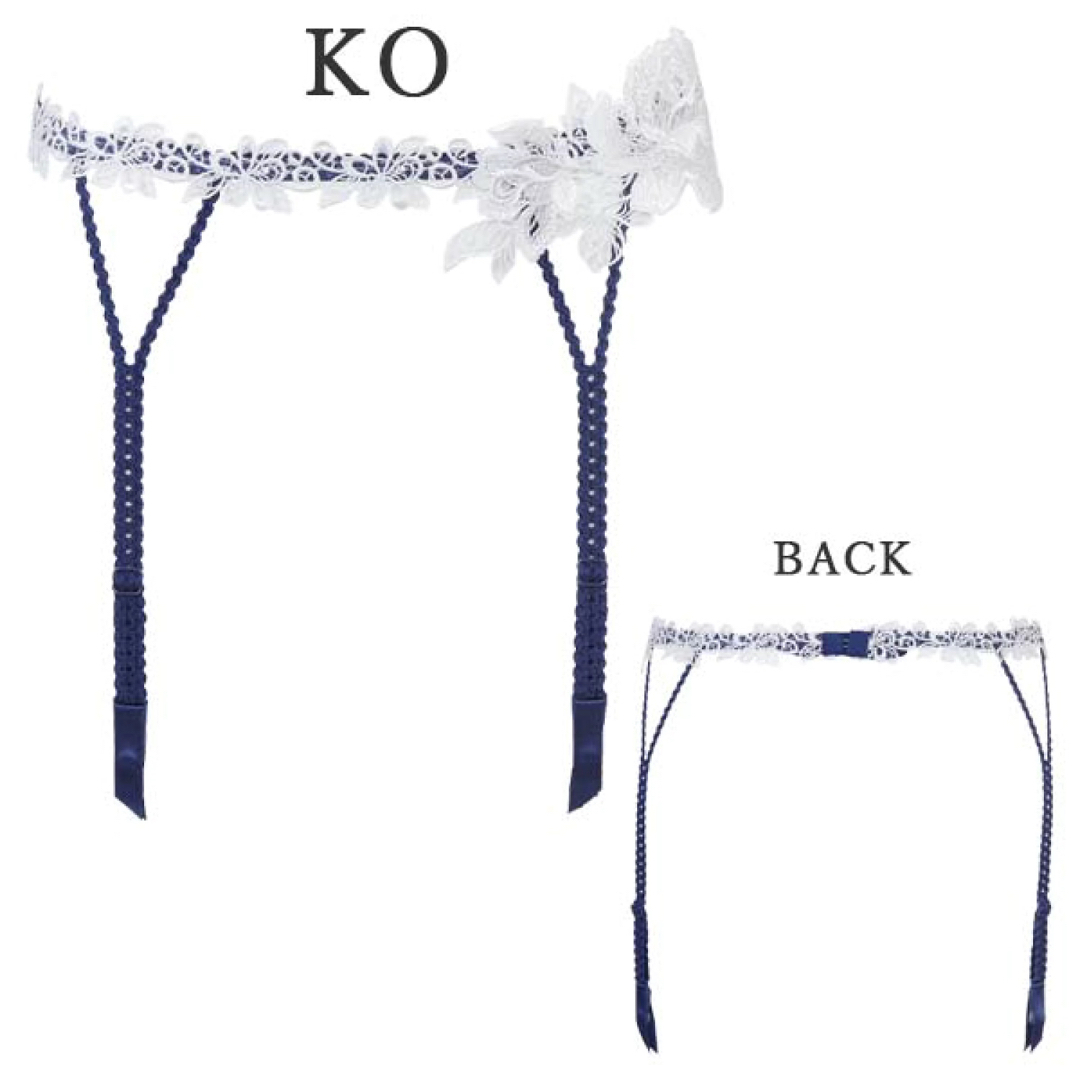 Wacoal - サルート96グループリボンブラソングセット(ネイビー)の通販