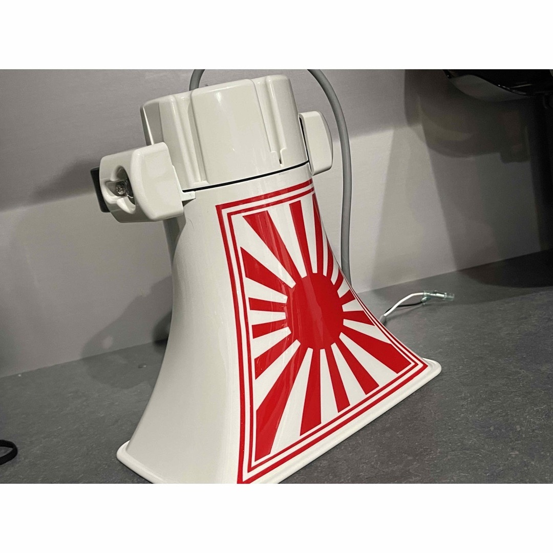 ピンク 日章 ユニぺックス 拡声器 スピーカー 旧車會 暴走族 右翼 街宣