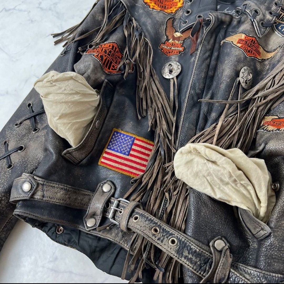 Harley Davidson - 【最終値下げ特価】ハーレーダビッドソン レザー