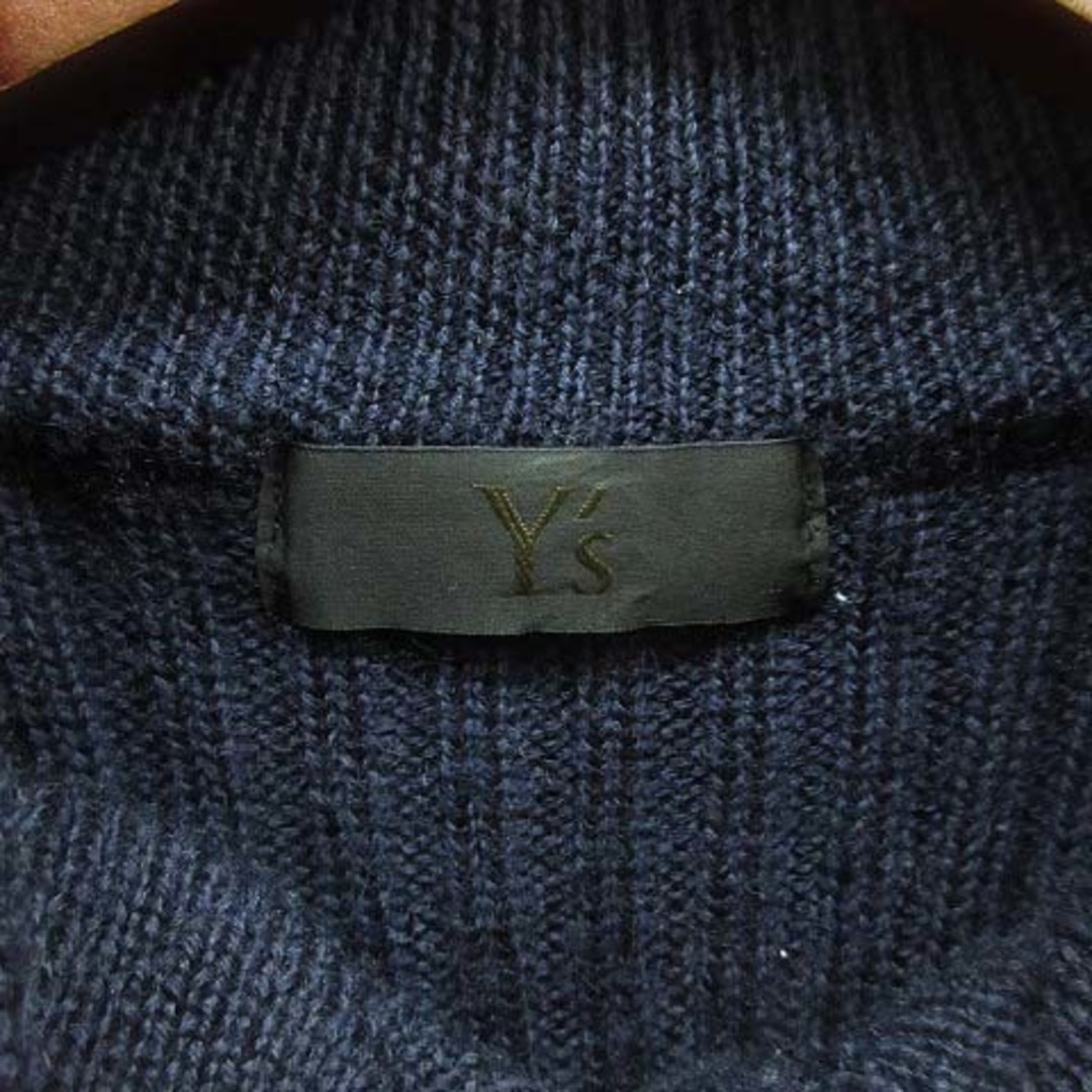 Y's - ワイズ Y's ヨウジヤマモト ウール リブ ニット ヘンリーネック