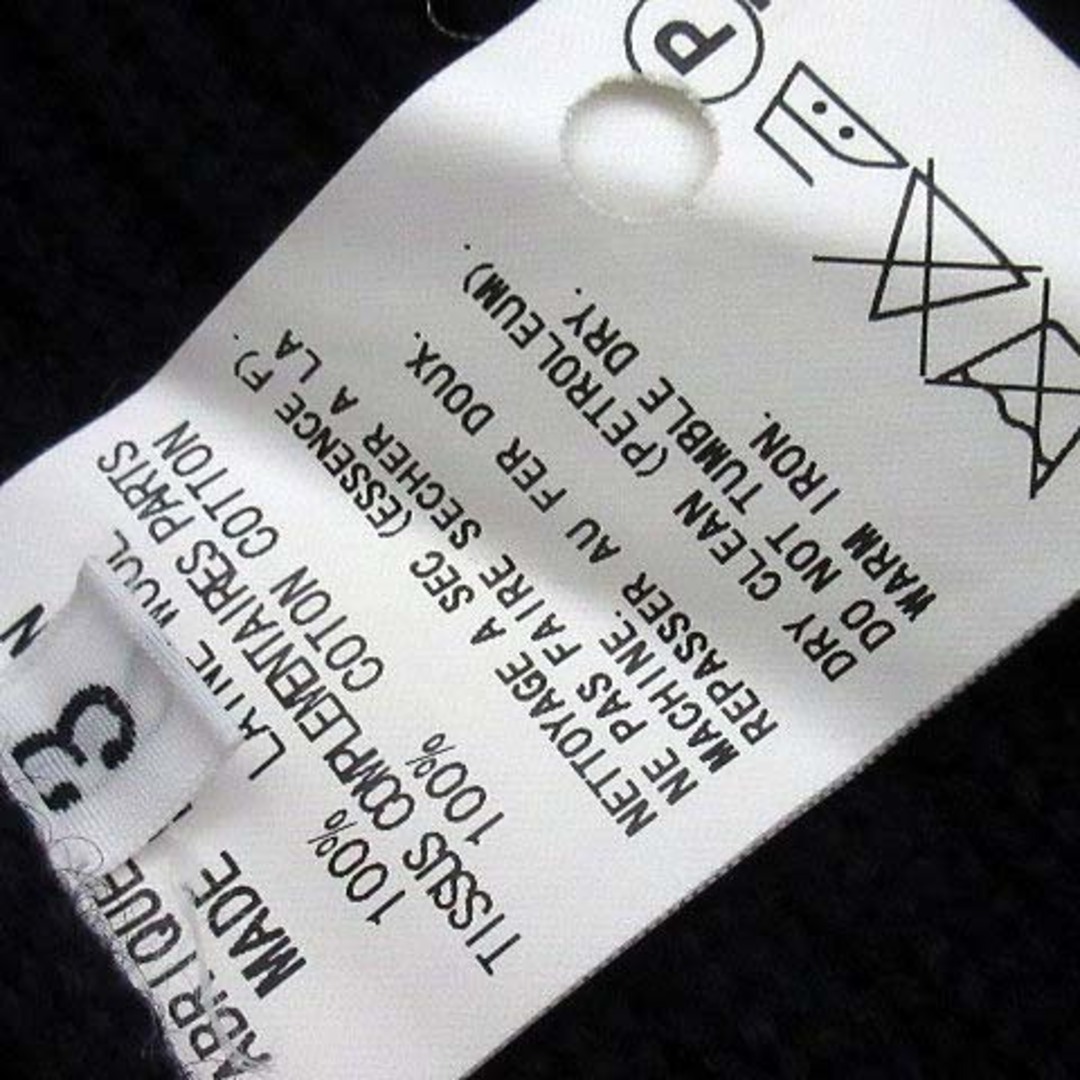 Y's - ワイズ Y's ヨウジヤマモト ウール リブ ニット ヘンリーネック