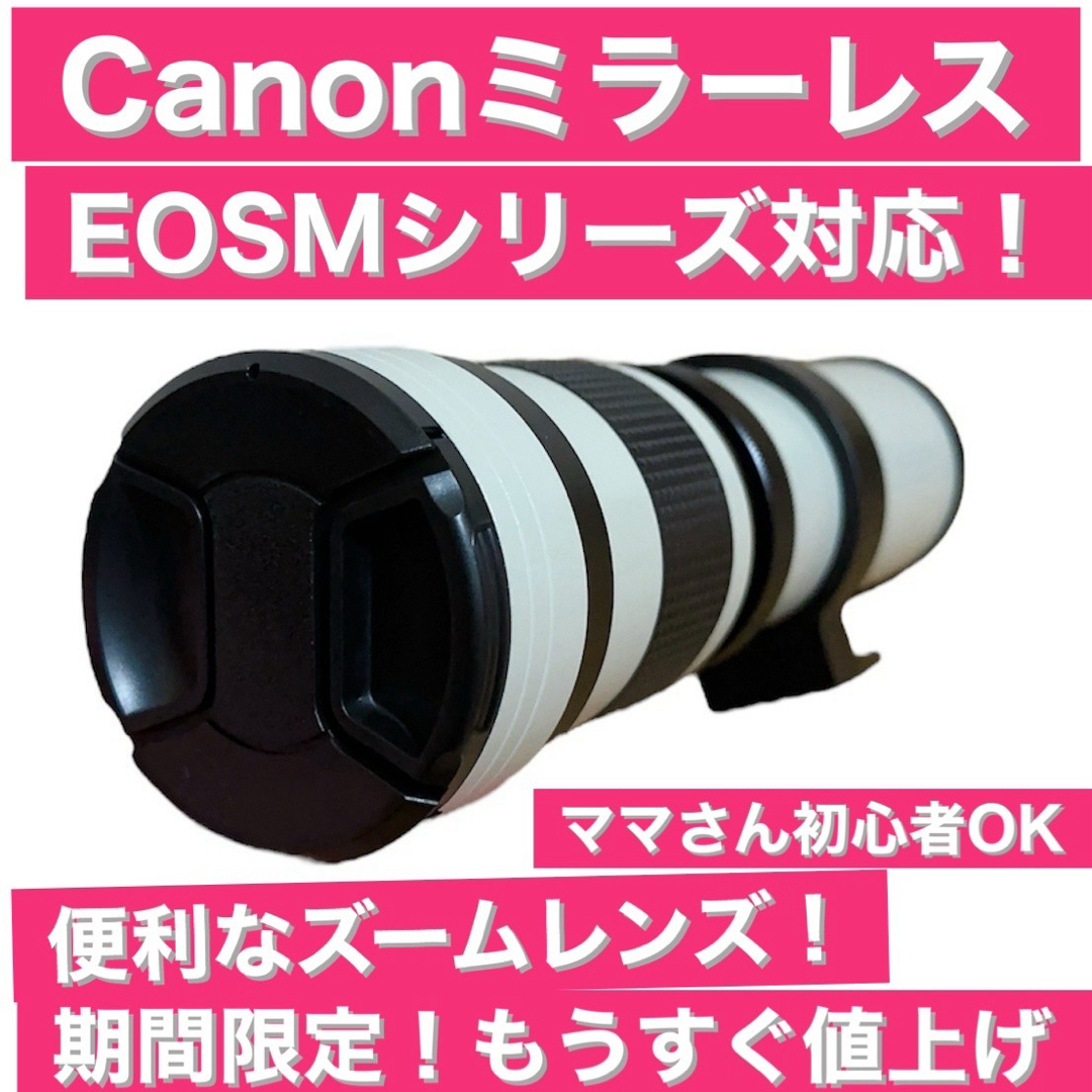 Canon EOSRシリーズ対応！望遠ズームレンズ！スーパーズームレンズ！美
