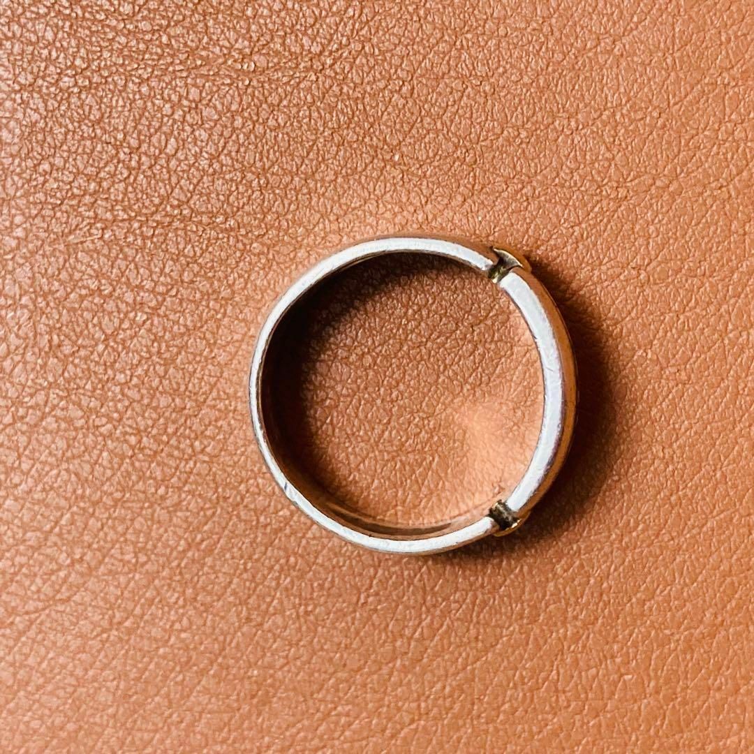 Trussardi - TRUSSALDI K18 シルバー コンビ リング 指輪の通販 by