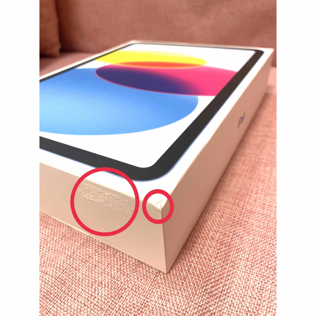 iPad - iPad 空箱 第10世代 Wi-Fi ➕Cellular用 シール有の通販 by