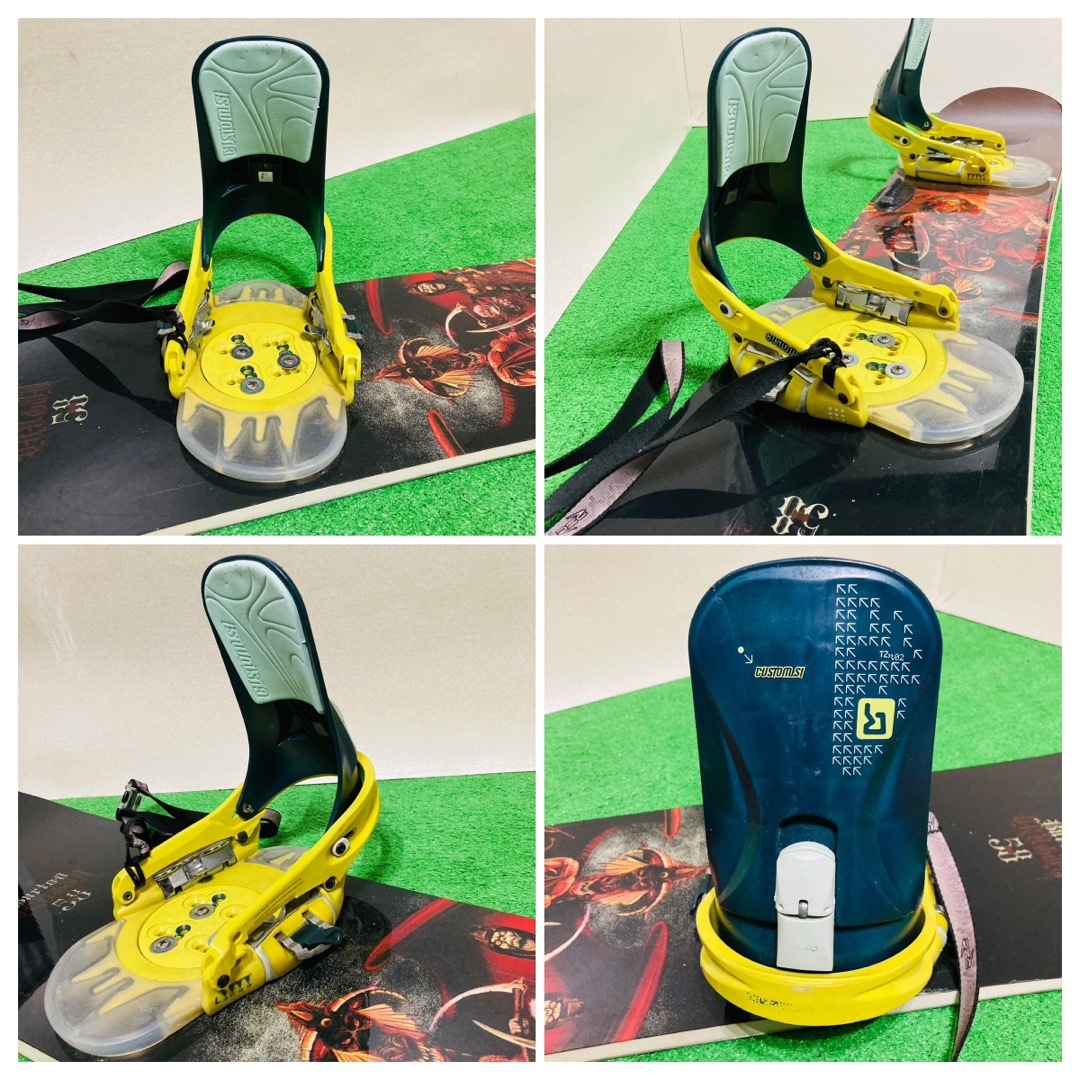 BURTON - バートン × バートン CUSTOM SI ステップインスノーボード