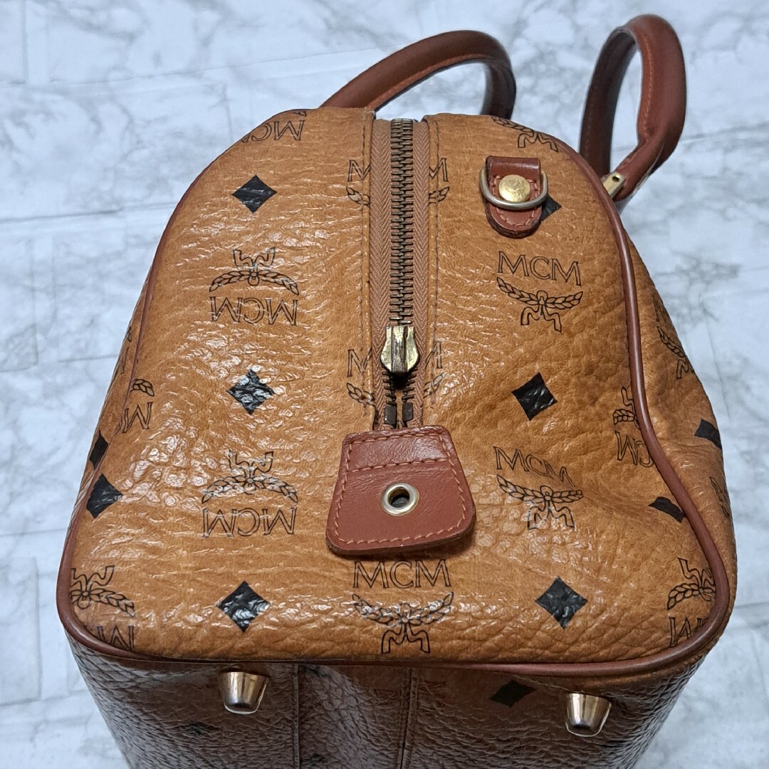 MCM - MCM ヴィセトス ボストンバッグ ヴィンテージ ハンドメイドの