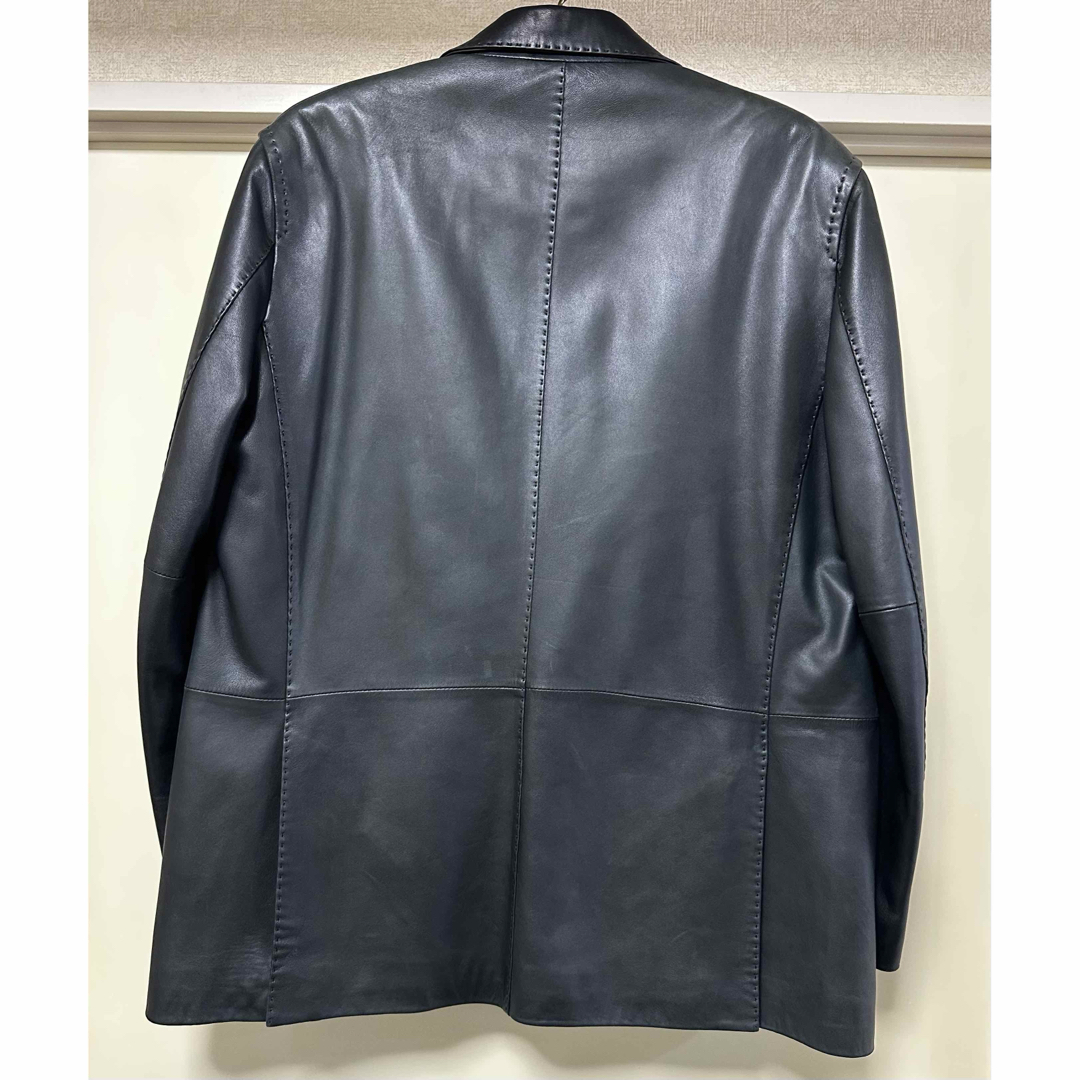 D'URBAN - DURBAN 最高級ラムレザージャケット テーラードジャケット(L