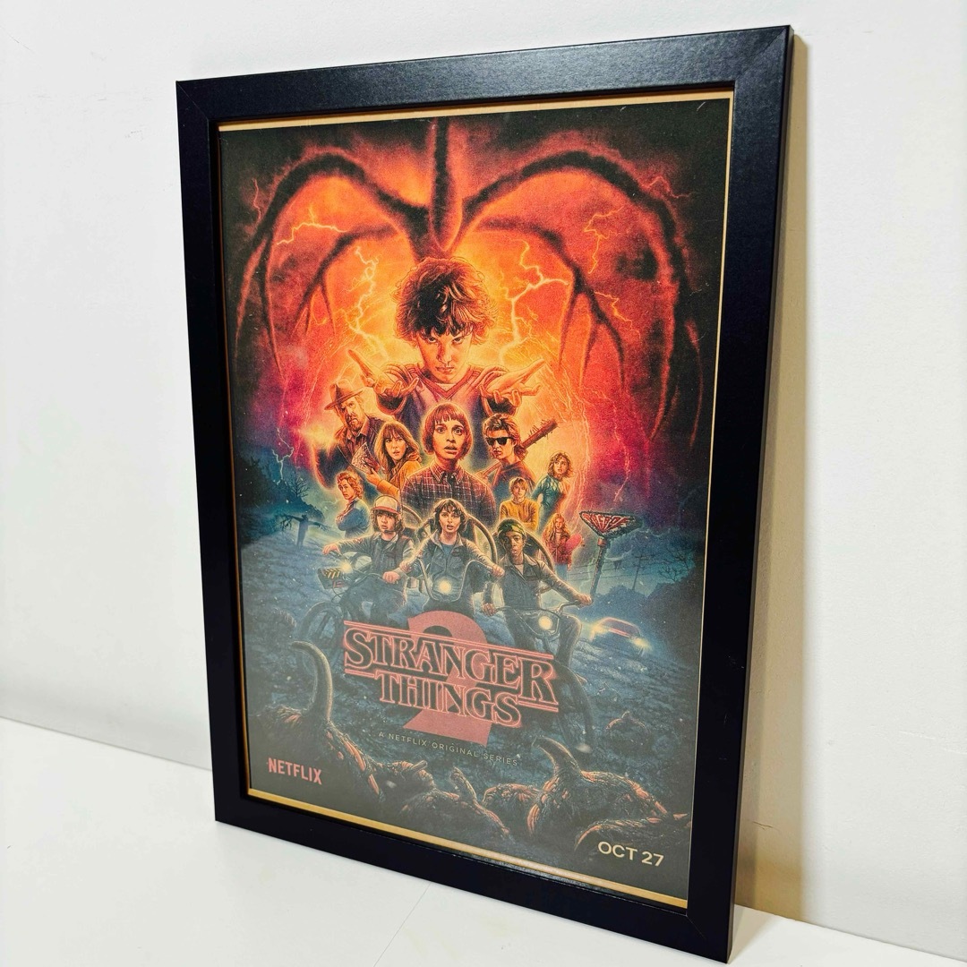 黒額付きポスター】ストレンジャー シングスStrangerThings②の通販 by