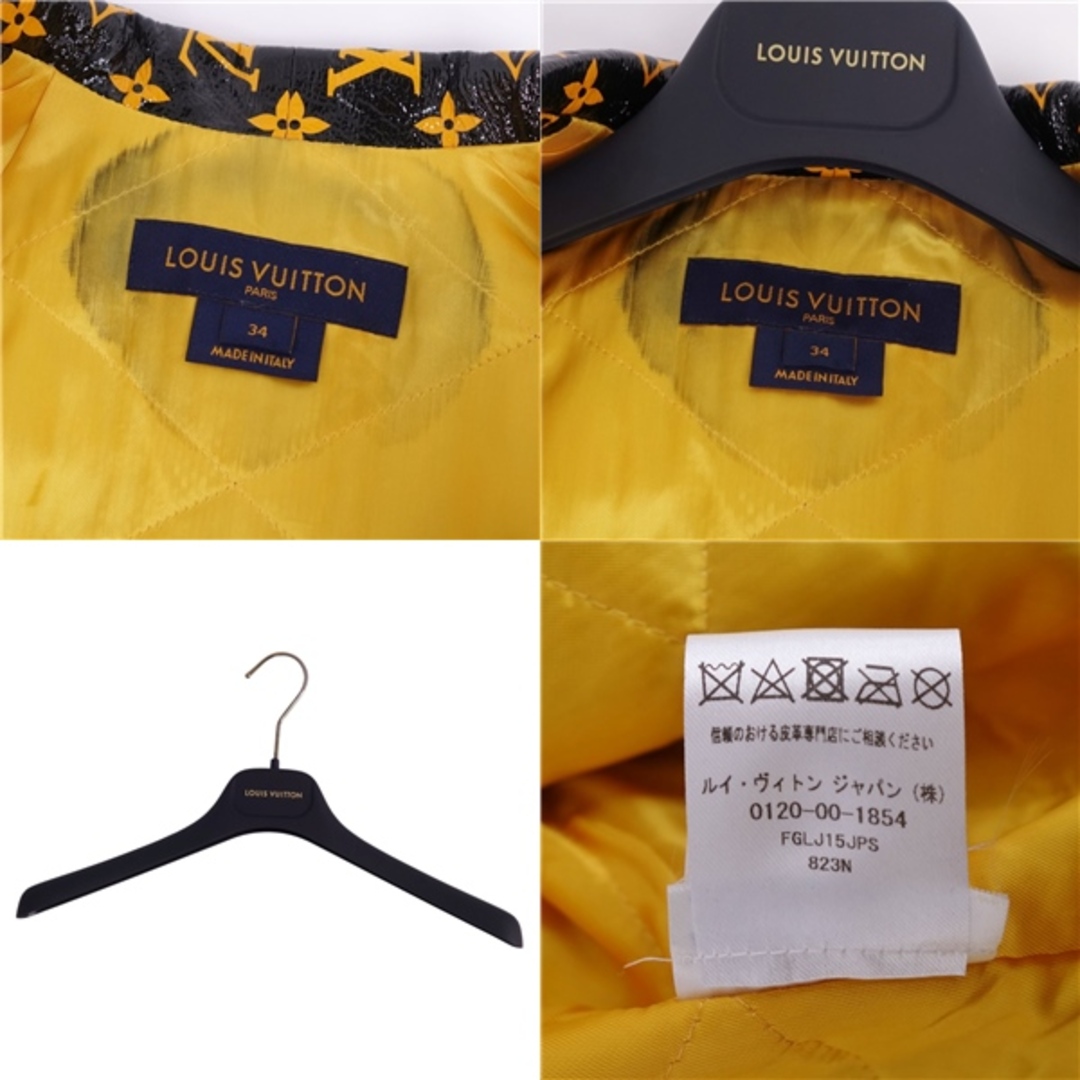 LOUIS VUITTON - ルイヴィトン LOUIS VUITTON ジャケット レザー