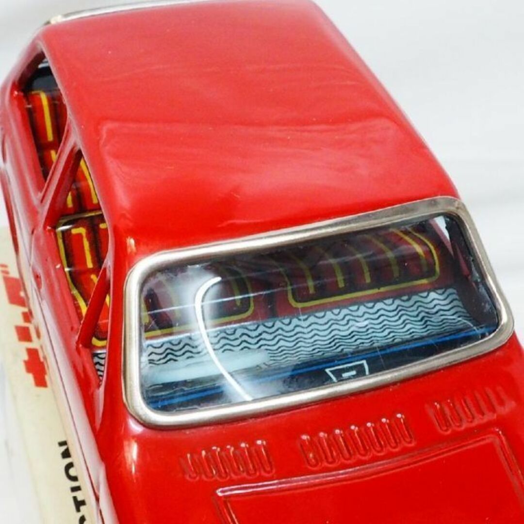 三友【HONDA N360ホンダ 赤 小サイズ】ブリキtin toy car箱付の通販 by