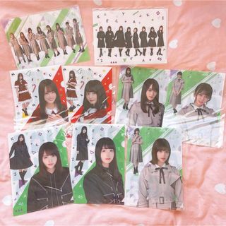 欅坂46(けやき坂46) - 欅坂46 ミニクリアファイル A5サイズ 9枚セット