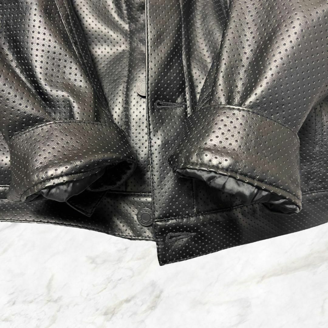 入手困難】ブラックアイパッチ センターロゴ フェイクレザー