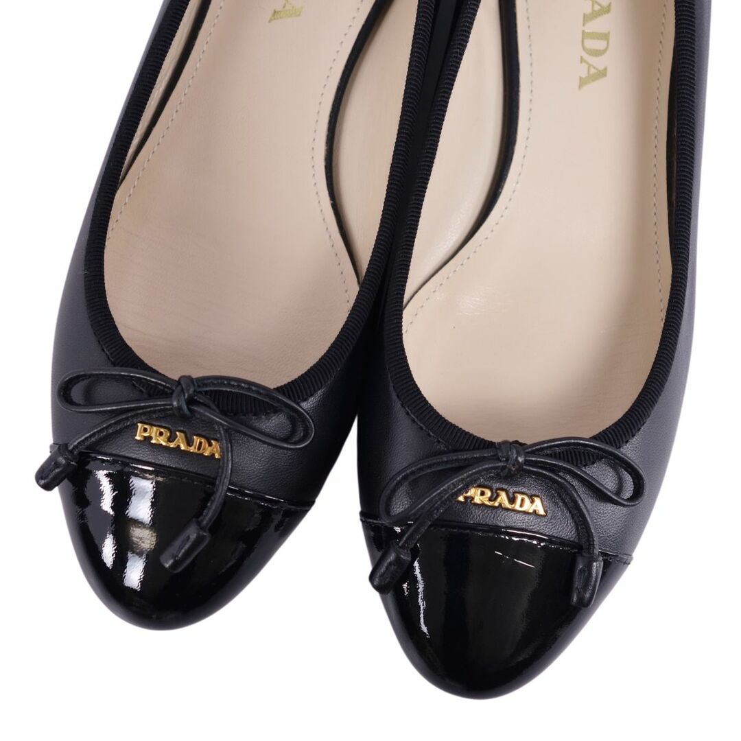 PRADA - 未使用 プラダ PRADA パンプス フラットパンプス キャップトゥ