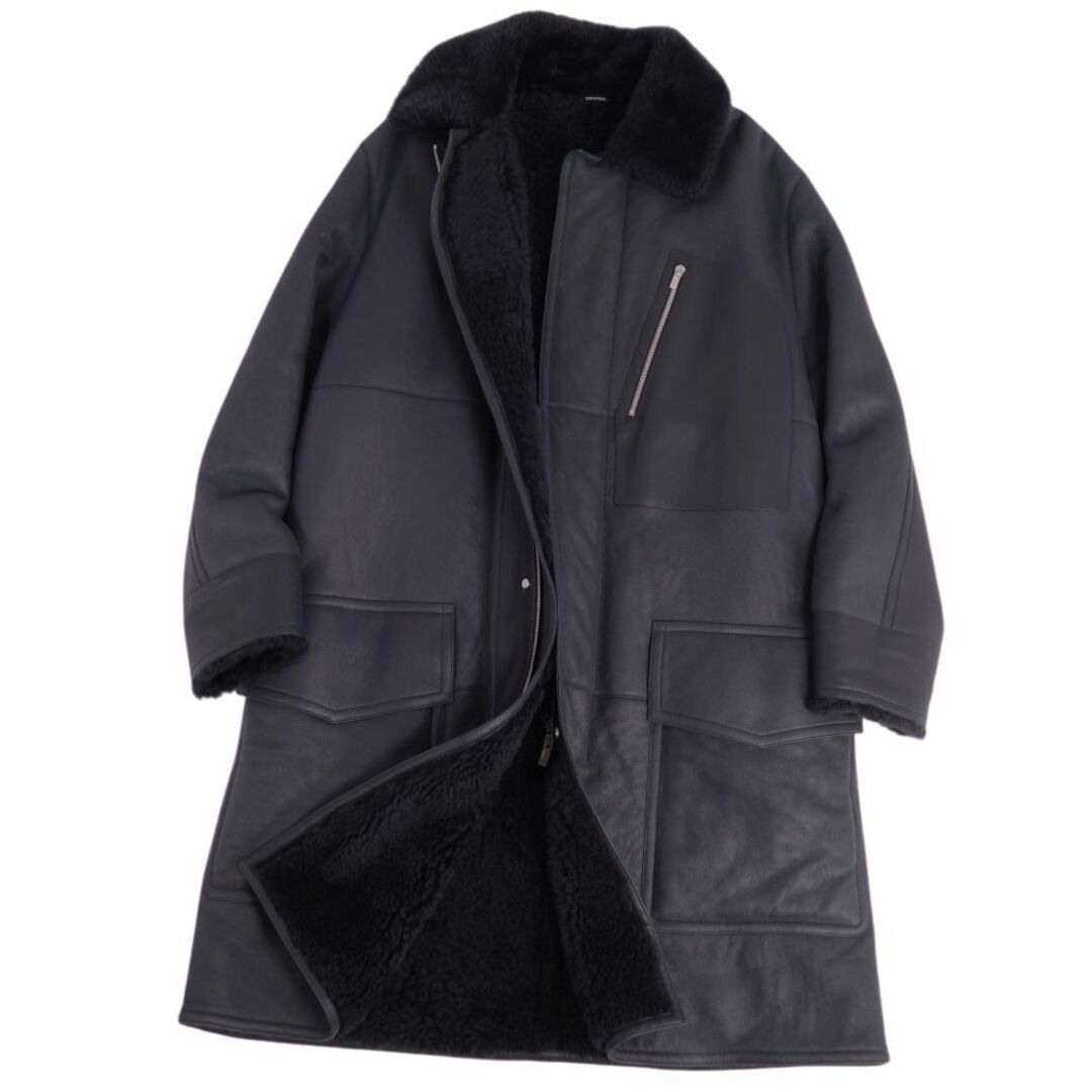 HERMES - 未使用 エルメス HERMES コート 2018AW ムートンコート