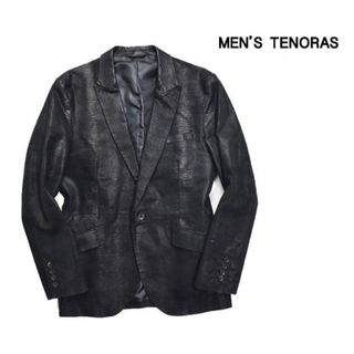 MEN'S TENORAS メンズM レザージャケット革ジャケットリザード