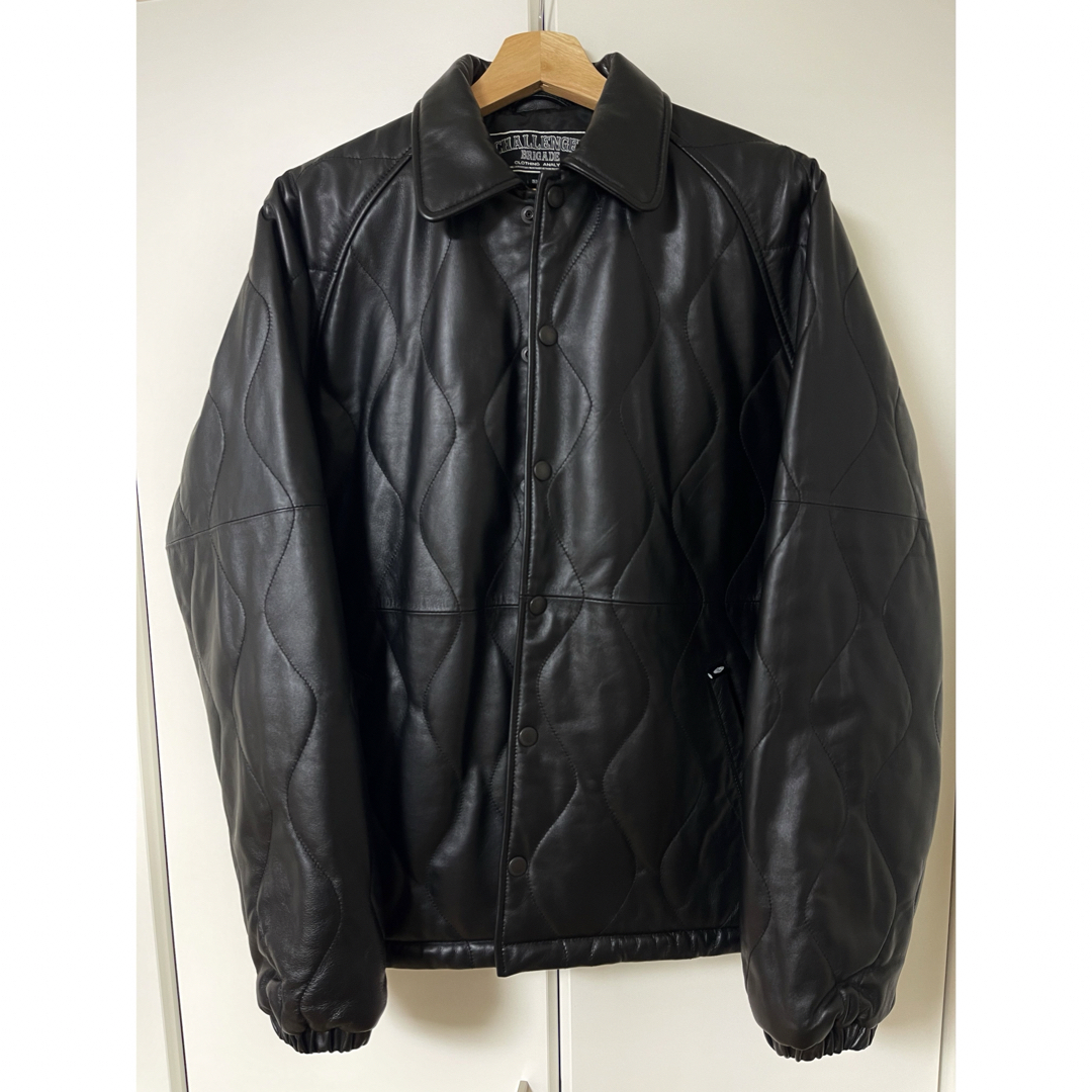 NEIGHBORHOOD - challenger leather チャレンジャーキルティングレザー