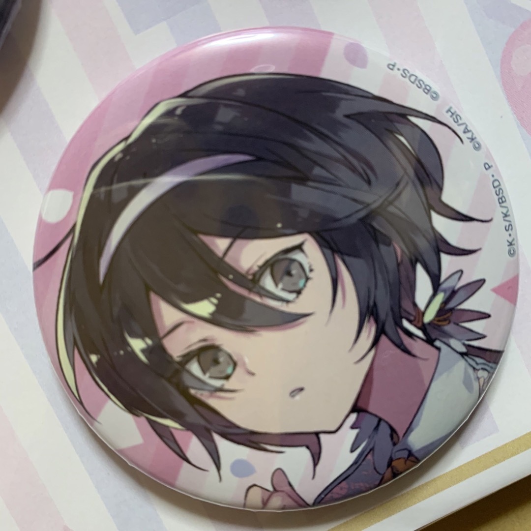 文豪ストレイドッグス【大博覧会】原作絵 缶バッジセットA 太宰治