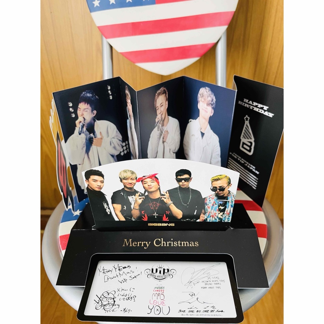 BIGBANG FC VIP JAPAN特典カード 5点 クリスマス バースデイの通販 by