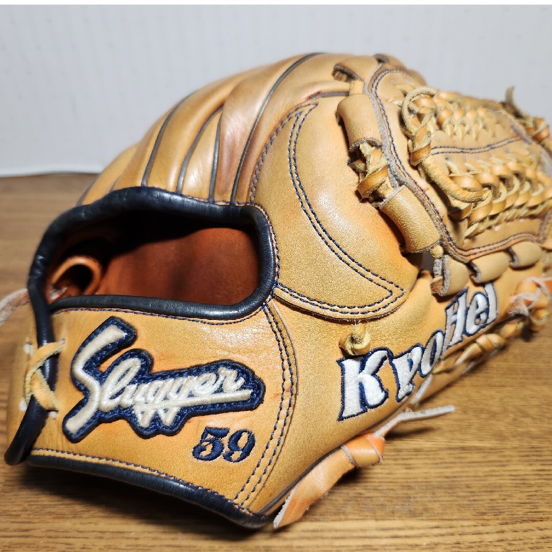 久保田スラッガー - プロ実使用グローブ 西武 32 59の通販 by からすま