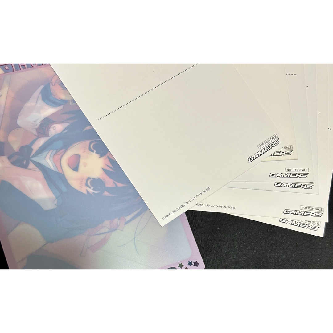 涼宮ハルヒの憂鬱 特典 イラストカード ポストカード まとめ売りの通販