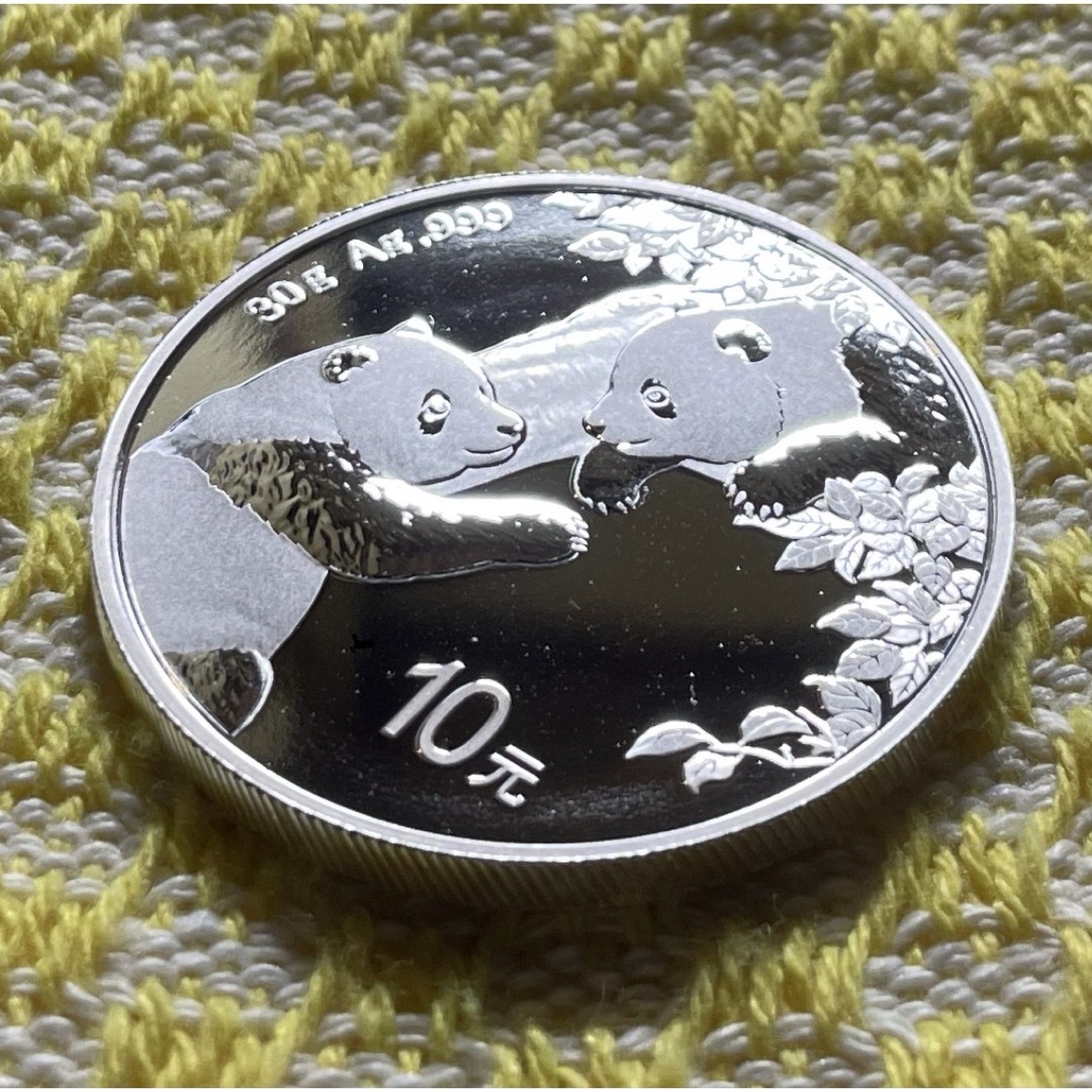 2023年 純銀 パンダ銀貨 30g 中国 10元 シルバーコインの通販 by Yu's