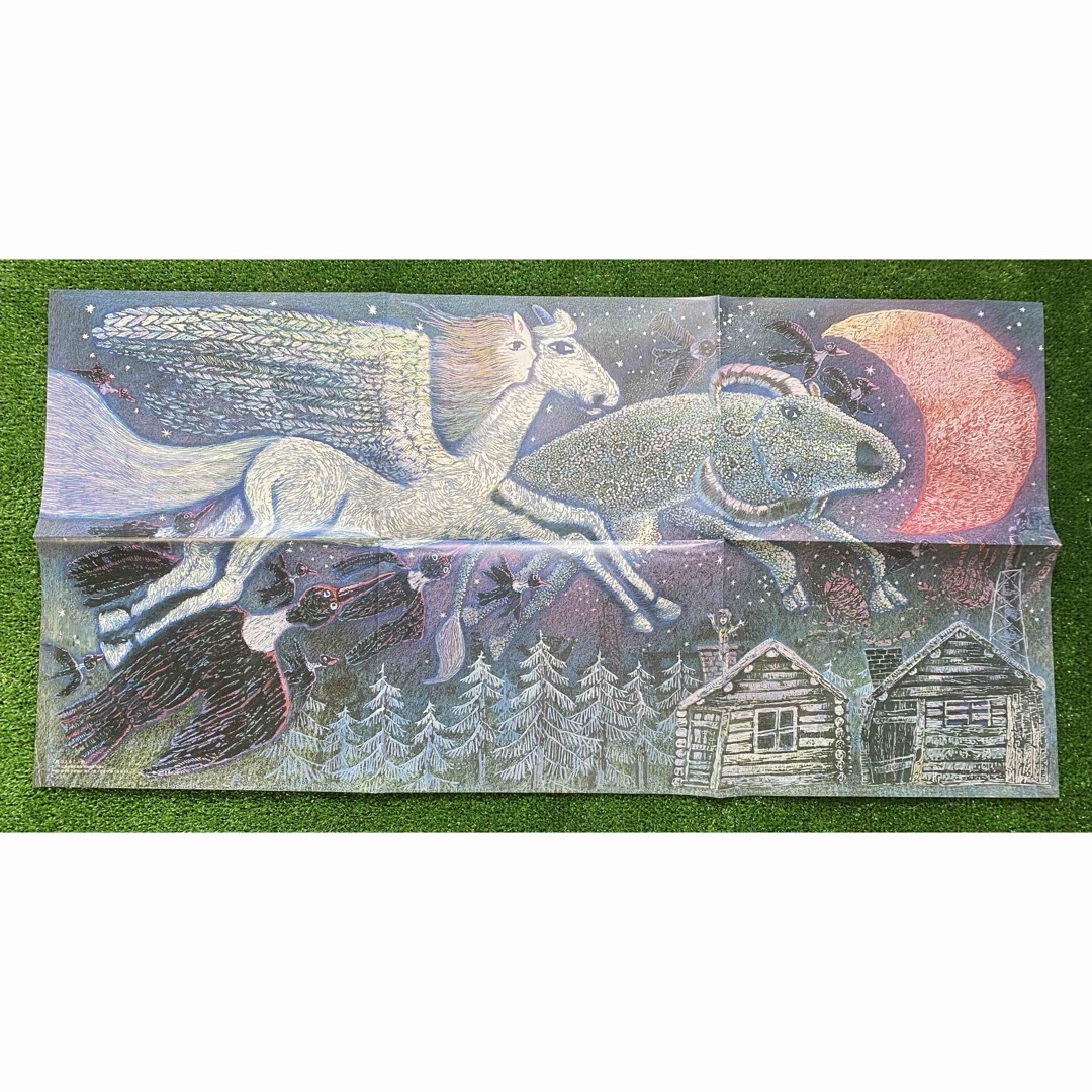 スタジオジブリ魔女の宅急便1989年作品劇中絵画虹の上を飛ぶ船