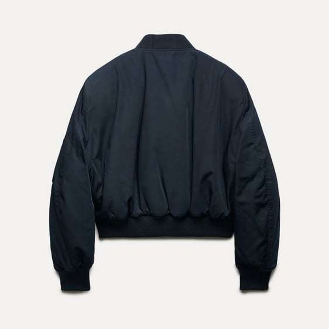 ZARA - ZARA ZW COLLECTION ショート ボンバージャケット Lサイズの