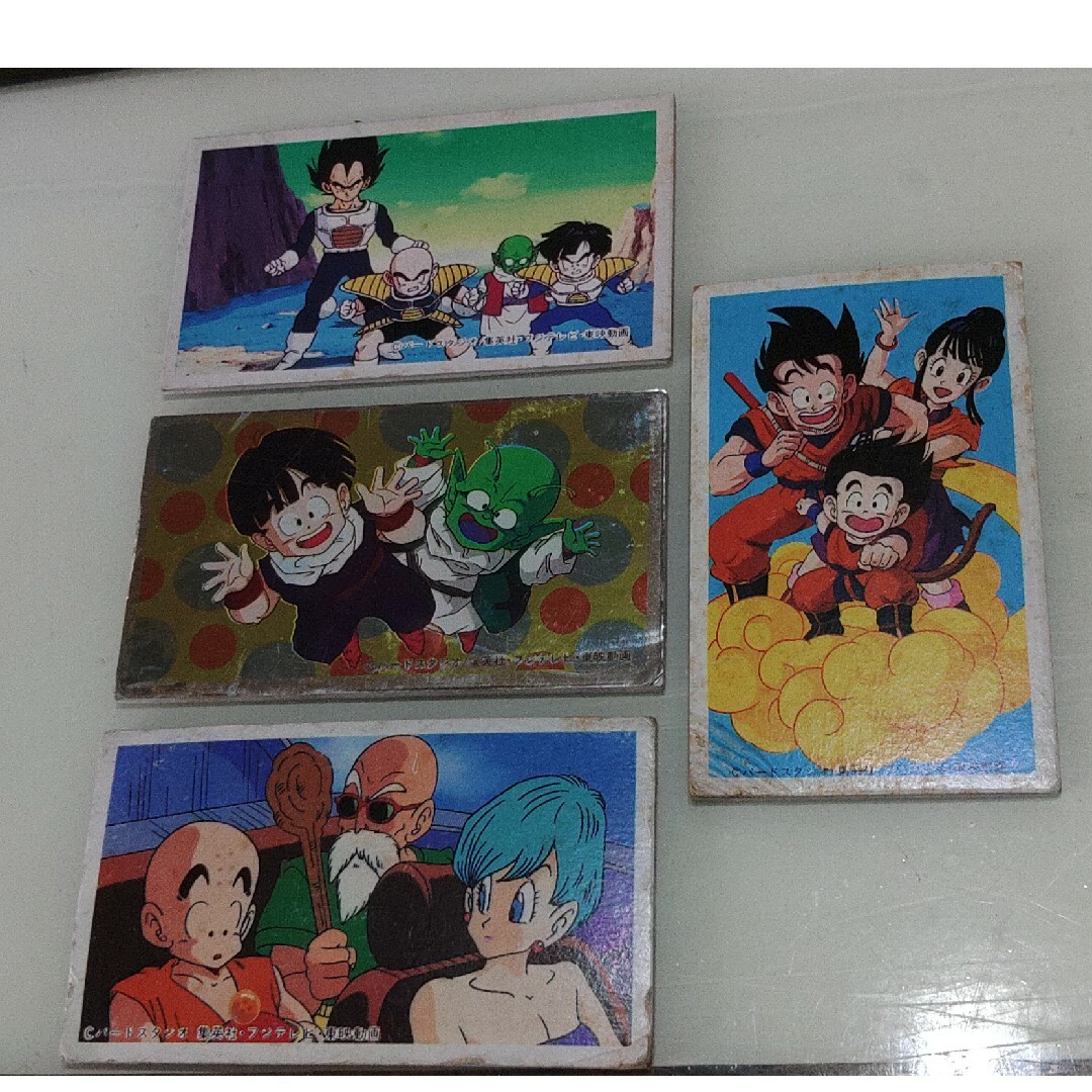 ドラゴンボール - ドラゴンボール デンデ ブルマ チチ 角メンコ 昭和