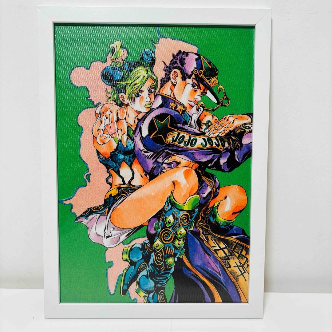 白額付きポスター】JOJO ジョジョの奇妙な冒険 承太郎 徐倫②(新品)の