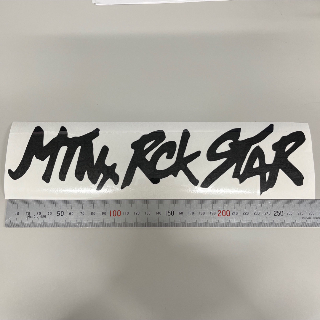 マウンテンロックスター ステッカー MTN,RCK STARの通販 by ショーン's