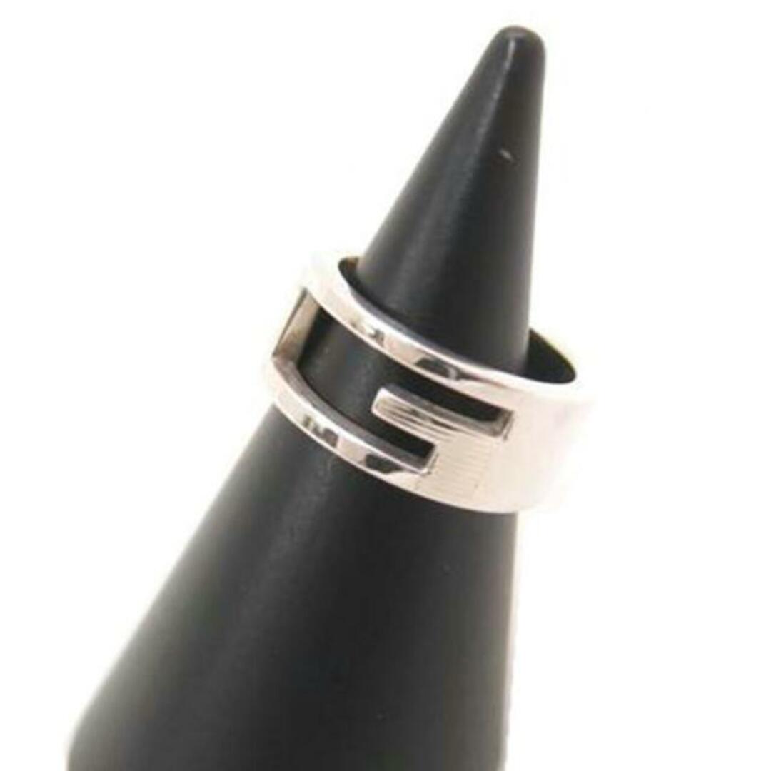 GUCCI グッチ/ブランデッドレギュラーGシルバーリング AG925 (刻印9