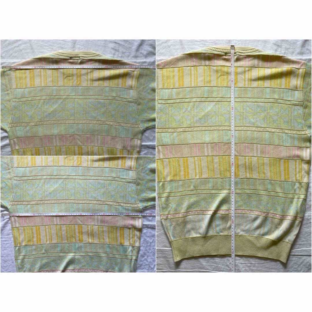 KENZO - 90' KENZO GOLF サイズ4 ケンゾー 柄物 ニット 小杉産業の通販