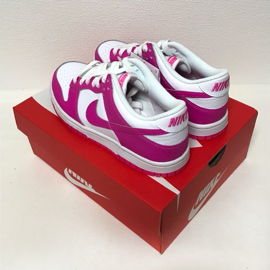NIKE - 新品【23cm】NIKE DUNK LOW GS ナイキ ダンク ピンクの通販 by