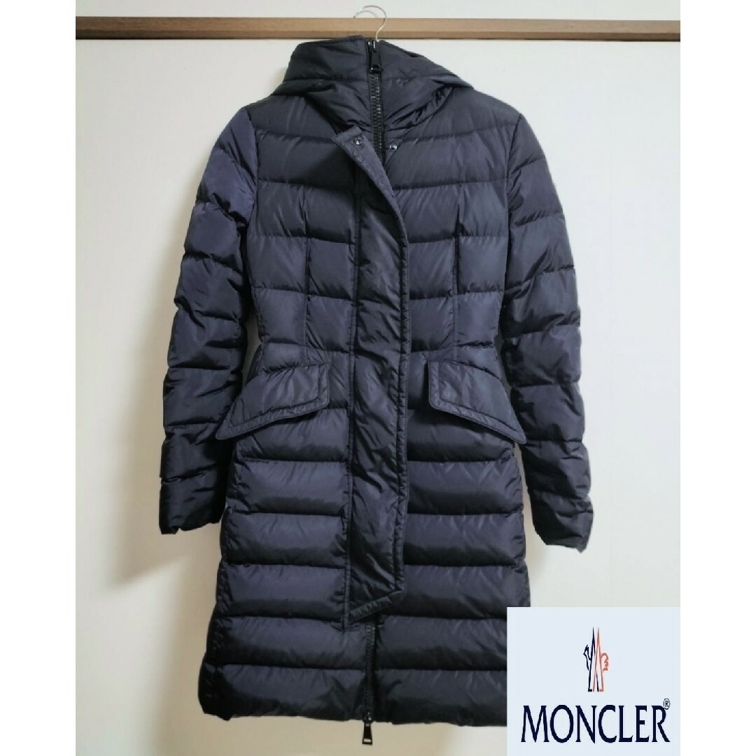 MONCLER - 【MONCLER】ダウンコート grive モンクレール ネイビーの
